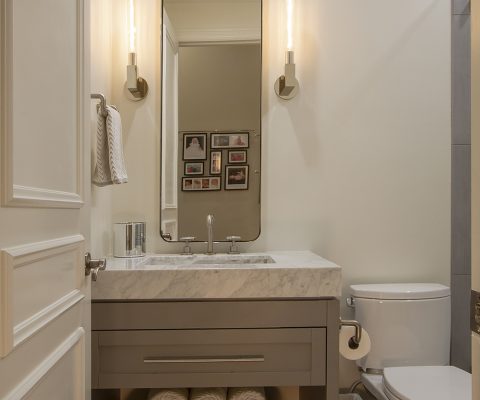 Brookwood Contemporary Powder Room