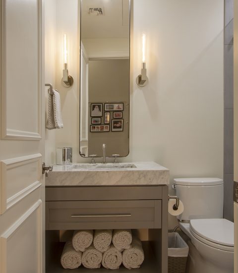 Brookwood Contemporary Powder Room