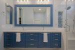 Caribbean Blue Master Bathroom